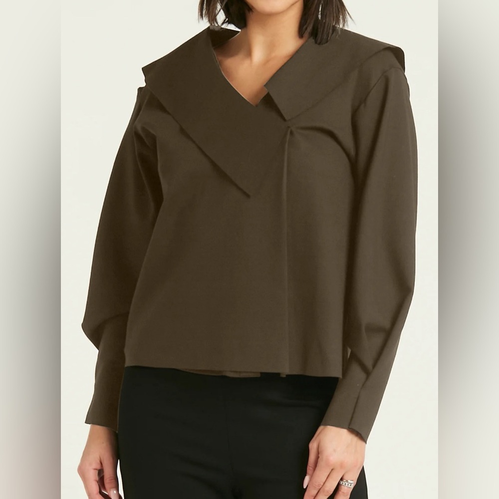 SCUBA PORTRAIT JACKET size 0= 2-6 olive green